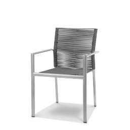 Dining Arm Chair Charcoal